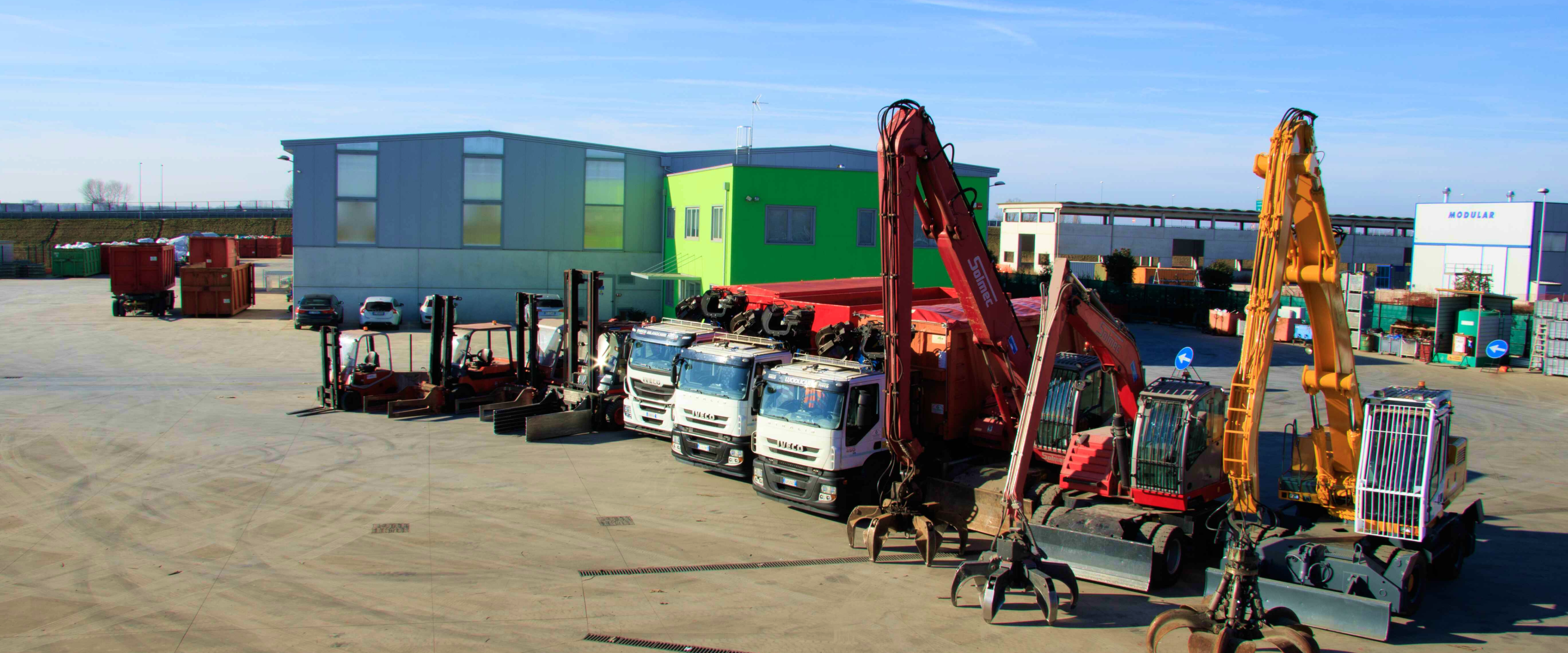 Impianto di riciclo Camilot Recycling Srl a Ronchis (UD)