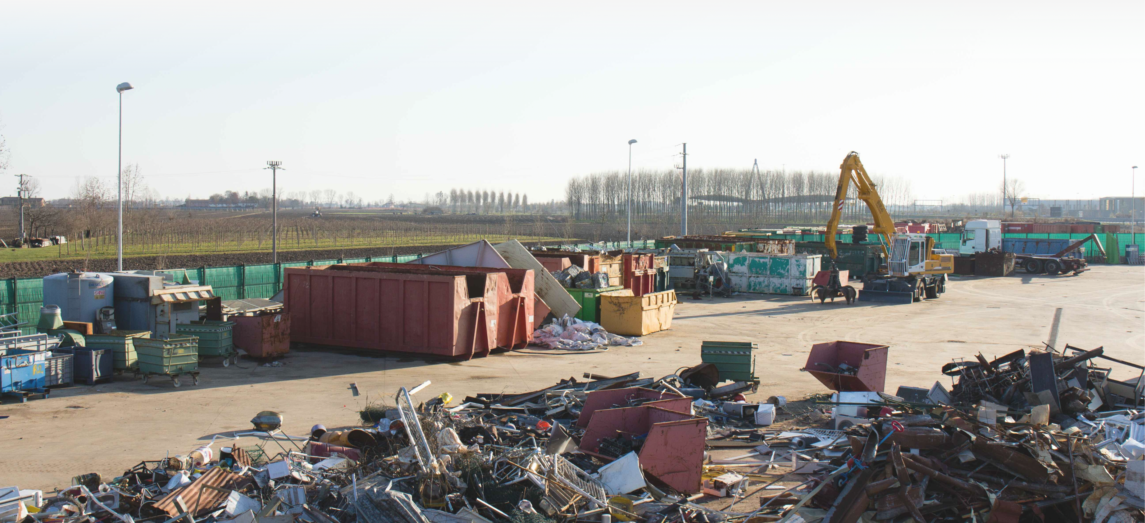 Attività di riciclo e gestione rifiuti di Camilot Recycling